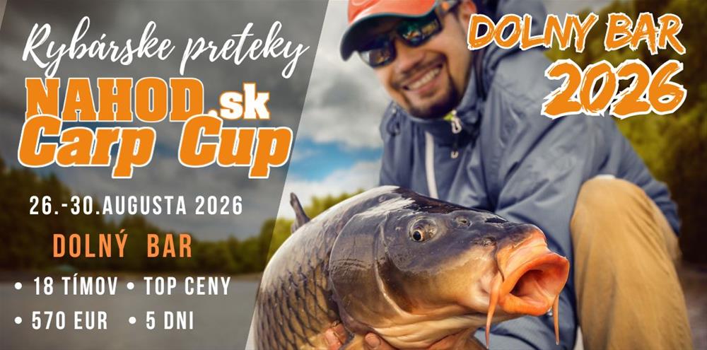 NAHOD.sk CARP CUP 2026 - Dolný Bar